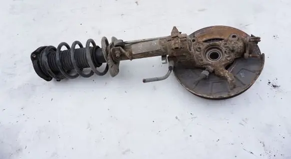 Skoda Superb B6 (3T) Front wheel hub spindle knuckle