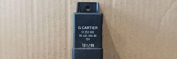 Citroen C5 Glow plug pre-heat relay 9640469680 51252002 CARTIER