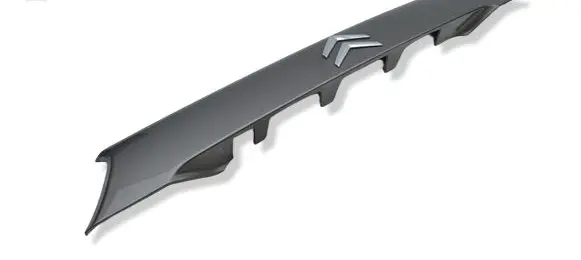 Citroen C-Crosser Trunk door license plate light bar 5817A064