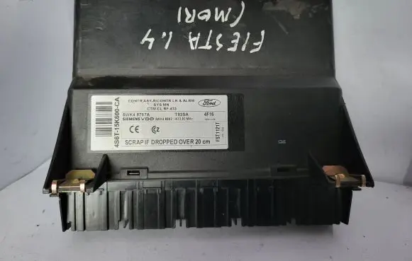 Ford Fiesta Comfort/convenience module 4S6T15K600CA 5WK48757A