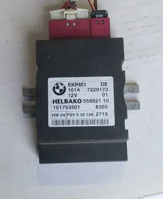 BMW 1 E81 E87 Fuel injection pump control unit/module 7229173 55892110 151753501
