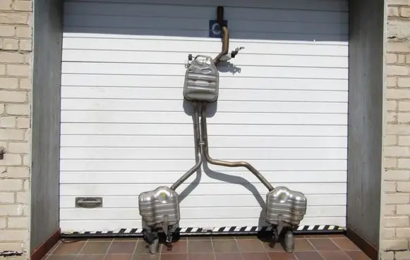 Audi A6 S6 C7 4G Muffler/silencer 4g0253612l