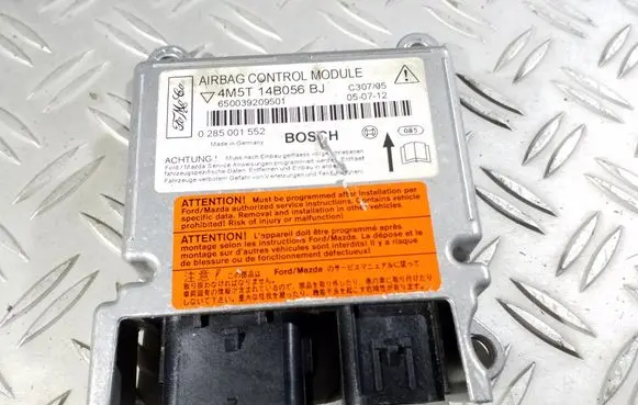 Ford Focus Airbag control unit/module 4M5T14B056BJ 0285001552