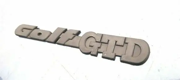 Volkswagen Golf III Manufacturers badge/model letters 1H6853687
