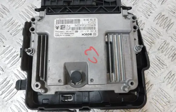 Citroen C3 Engine control unit/module 0281017337 9666729680 9676833080