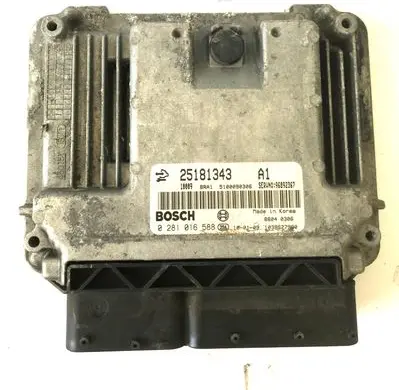 Chevrolet Captiva Engine control unit/module 0281016588 25181343