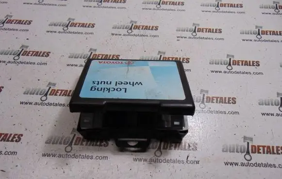 Toyota Avensis T250 Anti-theft wheel nuts and lock 