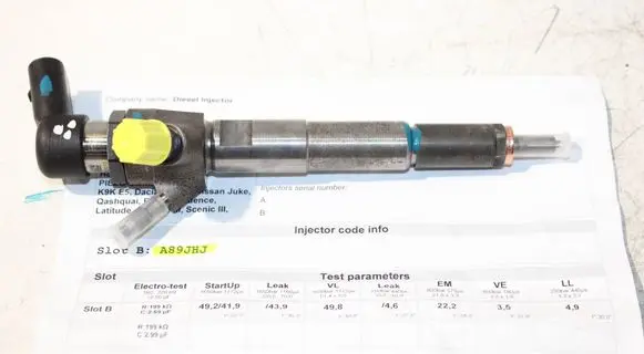 Nissan Juke I F15 Fuel injector A2C59507596