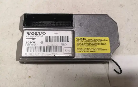 Volvo S60 Airbag control unit/module 8645271 0285001254