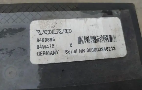 Volvo S40 Auxiliary heating control unit/module 9499896