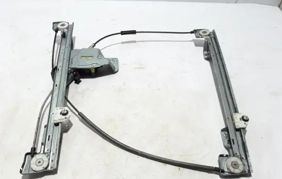 Front window lifting mechanism without motor