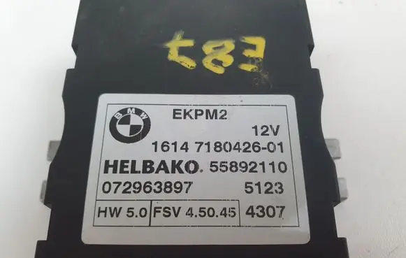 BMW 1 E81 E87 Fuel injection pump control unit/module 1614718042601 55892110
