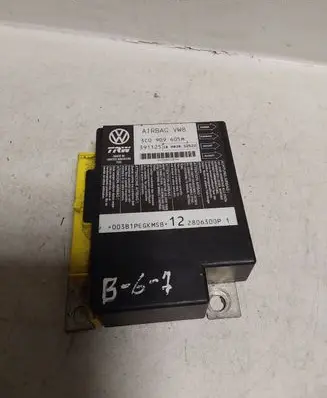 Volkswagen PASSAT B6 Airbag control unit/module 3C0909605M 391125 10H030S2522