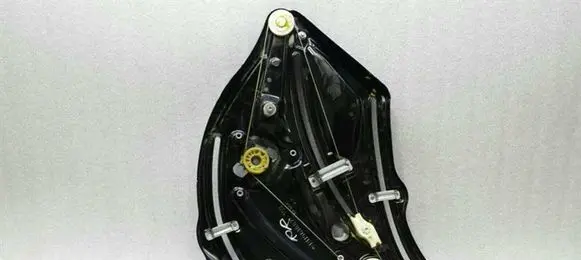 Mercedes-Benz E C207 W207 Rear door window regulator with motor A2076700203