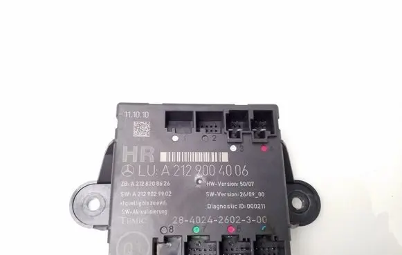 Mercedes-Benz E W212 Door control unit/module A2129004006