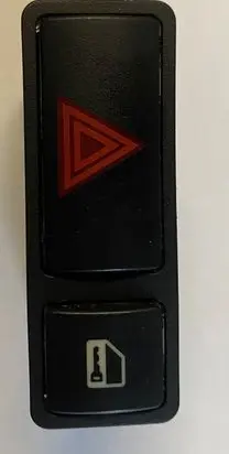 BMW 3 E46 Hazard light switch 6131836892