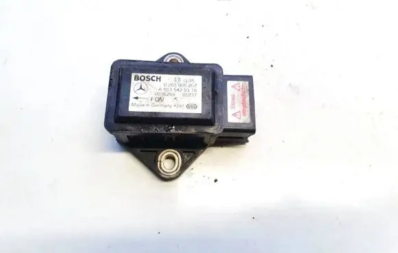 ESP acceleration yaw rate sensor