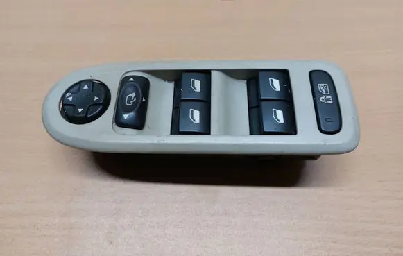 Peugeot 508 Electric window control switch 96659465BK