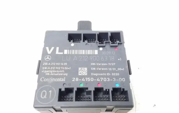 Mercedes-Benz E C207 W207 Door control unit/module A2129006318