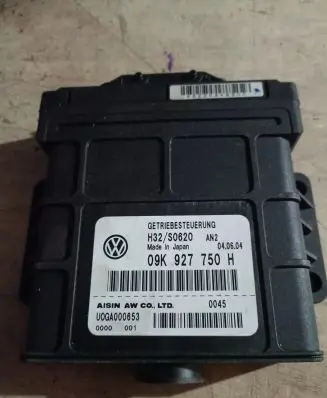 Volkswagen Touareg I Gearbox control unit/module 09k927750