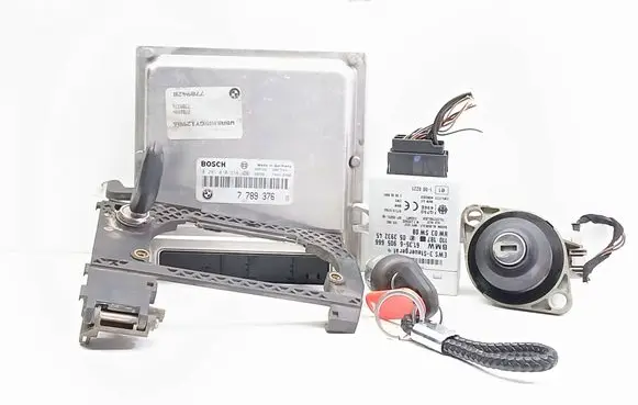 Engine ECU kit and lock set