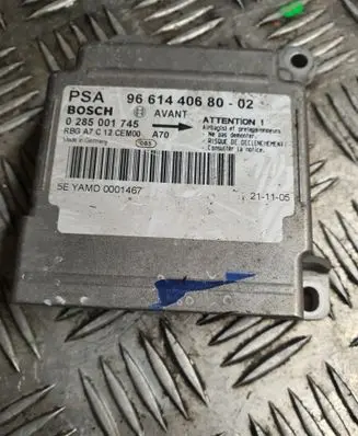 Peugeot 207 Airbag control unit/module 9661440680