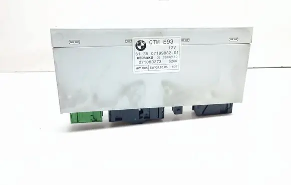 BMW 3 E92 E93 Convertible roof control unit 7199882 613507199882