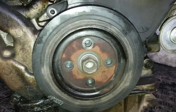 Hyundai Santa Fe Crankshaft pulley