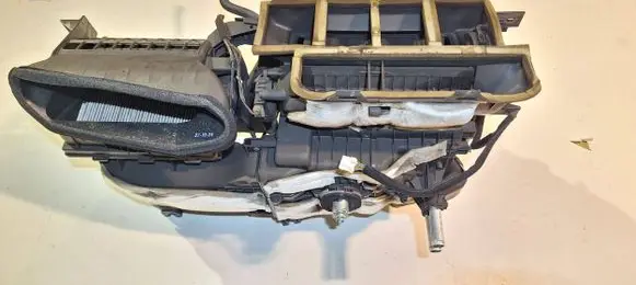 Interior heater climate box assembly