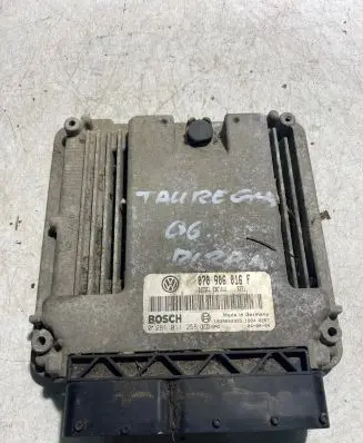 Volkswagen Touareg I Engine control unit/module 070906016F 1039S02925 0281011258