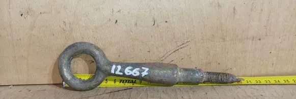 Towing hook eye