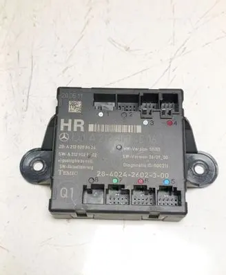 Mercedes-Benz E W212 Door control unit/module A2129004006 A2128208626 A2129029902