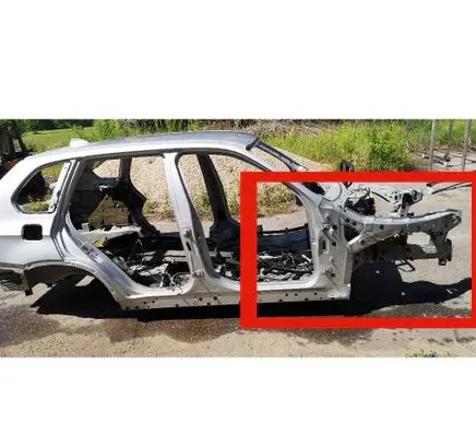 BMW X5 E70 Front quarter panel 41117174274 7174274 41117174458