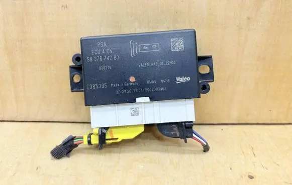 Peugeot 208 Parking PDC control unit/module 9837674280 2002303464 E385395