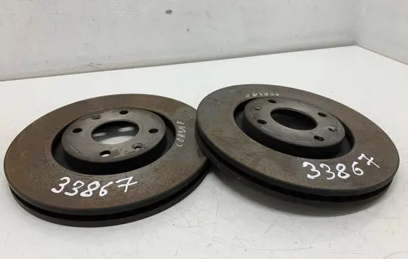 Opel Corsa F Front brake disc 02157622 90R02C0185