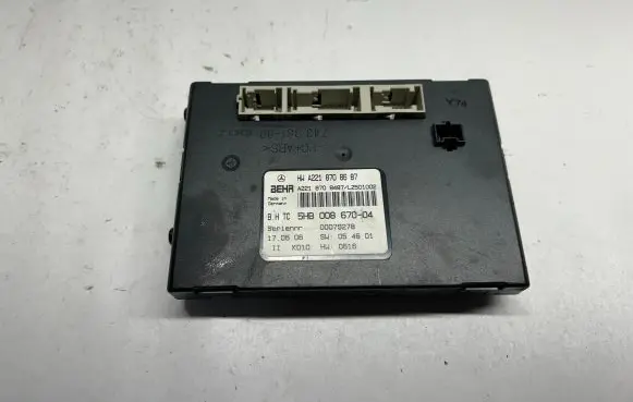Mercedes-Benz S W221 Climate control unit A2218708687