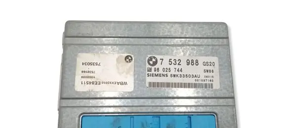 BMW 3 E46 Gearbox control unit/module 7532988 24607532988