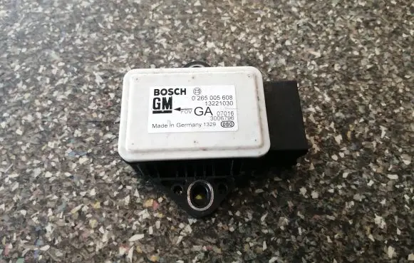 Opel Meriva A ESP acceleration yaw rate sensor 0265005608 13221030