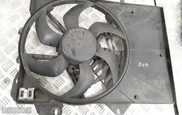 Citroen DS3 Electric radiator cooling fan 9682895680