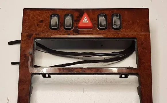 Mercedes-Benz E W210 Climate control/heater control trim A21068305081