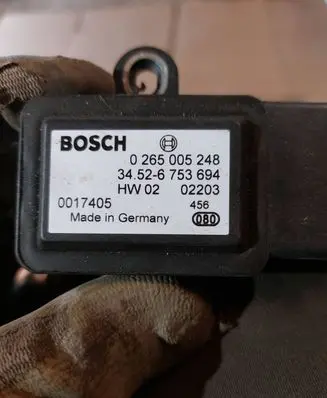 BMW X5 E53 ESP acceleration yaw rate sensor 34526753694 0017405 0265005248