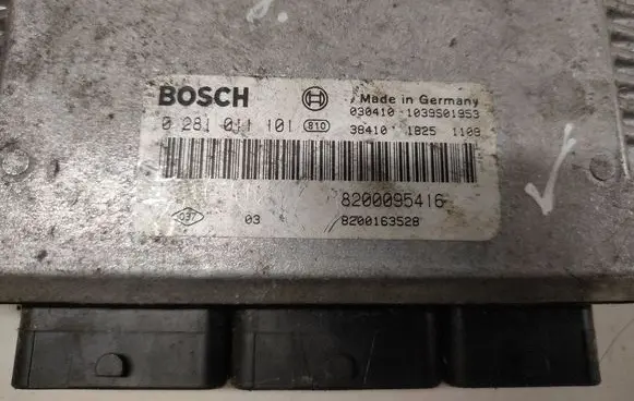 Renault Laguna III Engine control unit/module 0281011101 1039S01953