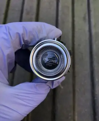 Engine start stop button switch