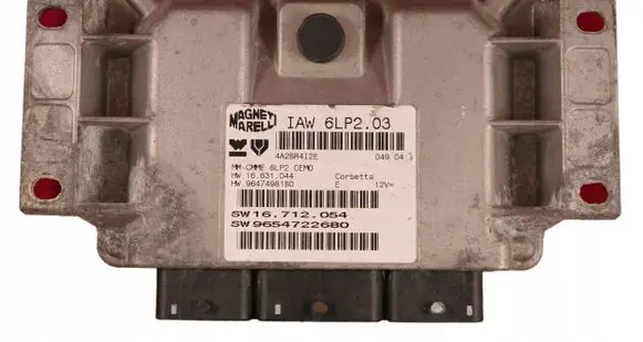 Peugeot 206 Engine control unit/module 9654722680