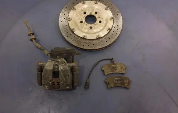 Audi A8 S8 D4 4H Rear brake disc 4H0615601G