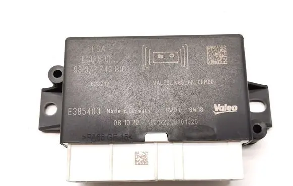 Peugeot 208 Parking PDC control unit/module 9837674380
