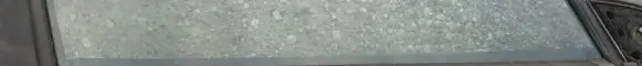 Peugeot 307 Front door glass trim molding 