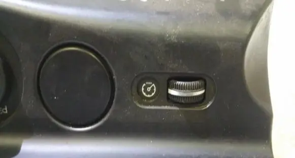 Panel lighting control switch