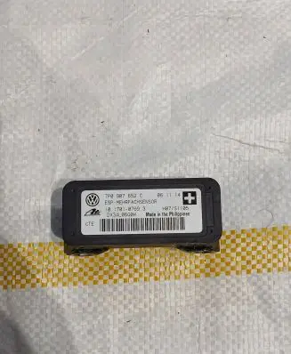 Porsche Cayenne (92A) ESP acceleration yaw rate sensor 7P0907652C 10170107693 4F0907253