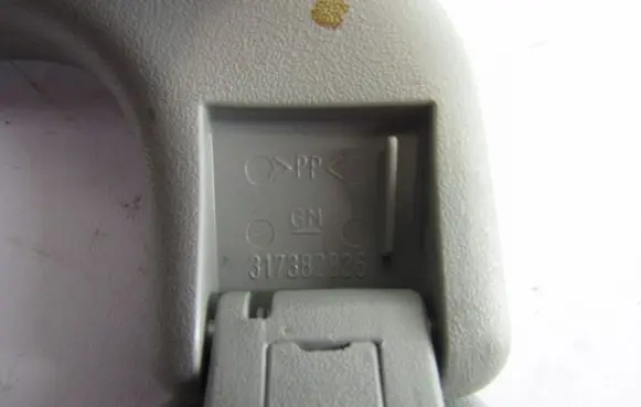 Opel Astra H Front interior roof grab handle 317382836